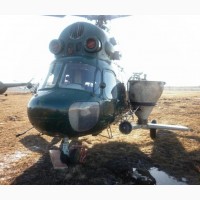 Вертольот для підживлення озимого ріпаку