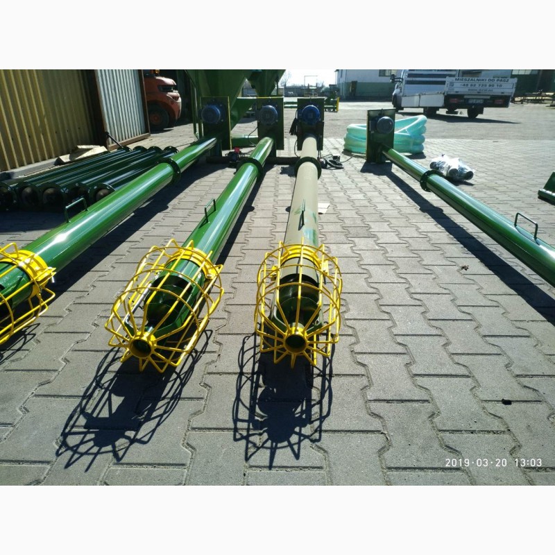 Фото 6. Транспортер шнековий для зерна, зернопогрузчик, M-ROL, Польське виробництв