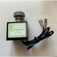 Електронний термостат кондиціонера з вбудованим резистором12/ 24В для трактора МТЗ, ХТЗ